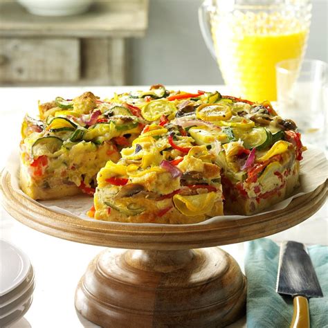 Veggie Packed Strata Recipe How To Make It