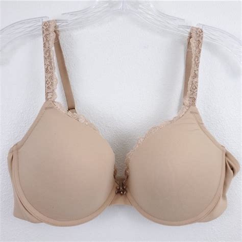 Soma Intimates Sleepwear Soma Embraceable Push Up Lace Trim Nude Bra Poshmark
