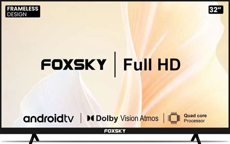 Foxsky 32 FSELS PRO 32 Inch Full HD Smart LED TV Price In India 2024