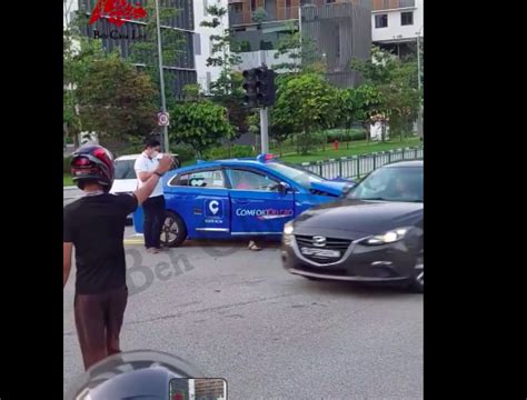 When a road accident happens in front of you and the traffic lights are ...