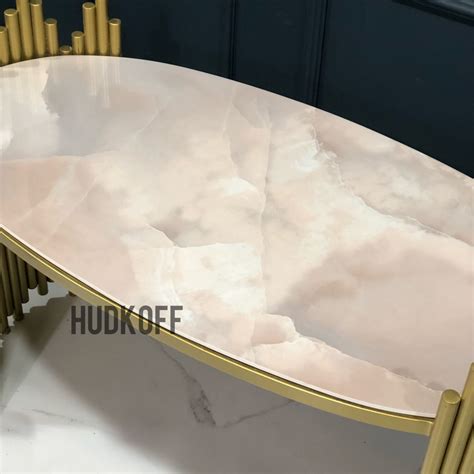 Стол из керамогранита Gold в интернет-магазине на Ярмарке Мастеров ...