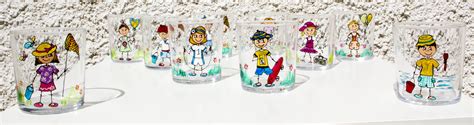 Vasos Pintados A Mano Ni Os Aguanta Perfectamente El Lavavajillas Snow