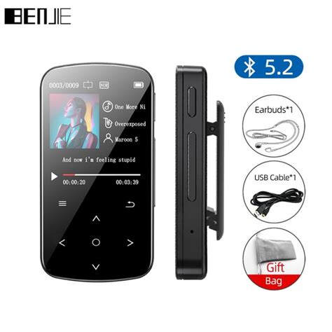 BENJIE M9 Bluetooth MP3 Player No Built In Memory Version Mini Clip