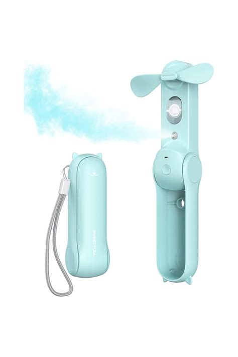 SWEETFULL Misting Fan Portable Handheld Personal Mister Small Fan