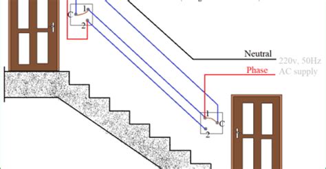 Electrical Wiring Diagram For 2 Way Switch