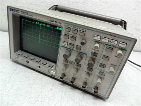 HP Hewlett Packard 54602B Oscilloscope 150 MHz T30122 for sale online ...