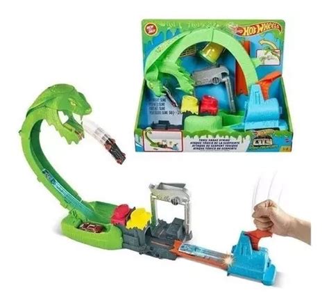 Hot Wheels City Ataque T Xico De La Serpiente Env O Gratis