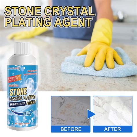 Stone Crystal Plating Agent, Quartz Countertop Repair Kit, Marble and ...