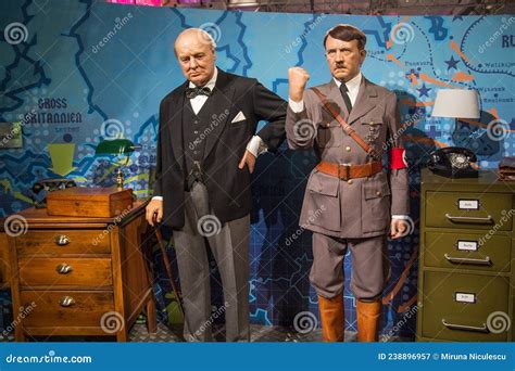 Winston Churchill And Adolf Hitler