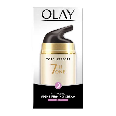 Olay Total Effects Night Firming Facial Moisturizer Treatment 1 7 Fl Oz