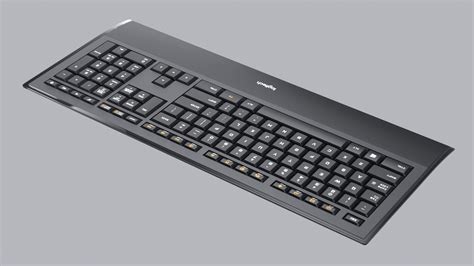 Logitech K740 Keyboard - 3D Model by Cactus3D