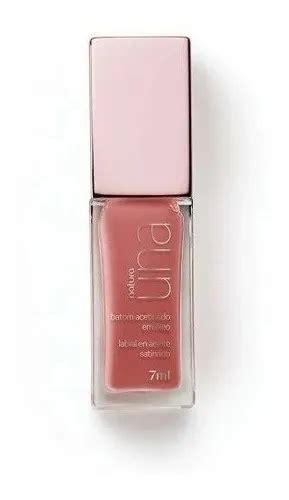 Natura Una Labial Satinado En Aceite Color Nude Mercadolibre