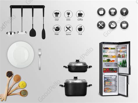 Kitchen Ppt 고퀄리티 프레젠테이션 템플릿 굿펠로