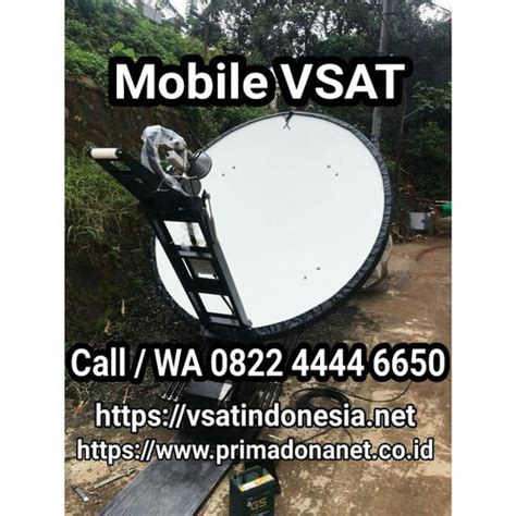 Jual Bandwidth VSAT Auto Pointing VSAT Mobile MVSAT VSAT