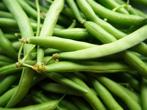 Hd Wallpaper Green String Beans Vegetables In Close Up Photo Green