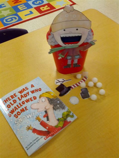 There Was A Cold Lady Who Swallowed Some Snow Preschool Activities