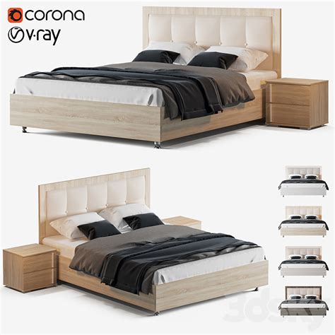 Askona Innovo Lux - Bed - 3D model