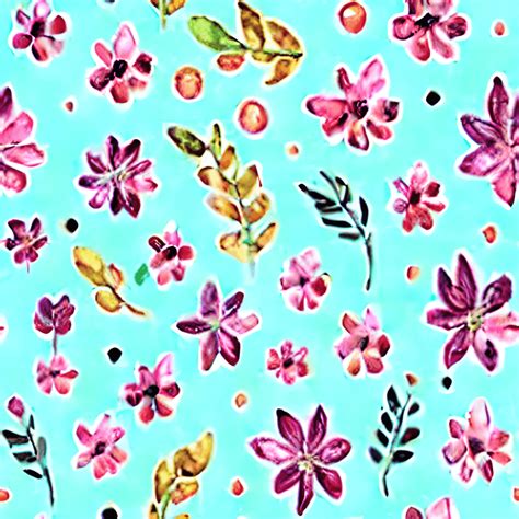Botanical Garden Floral Wrapping Paper · Creative Fabrica