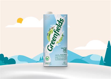 susu uht greenfields sehat higienis berkualitas