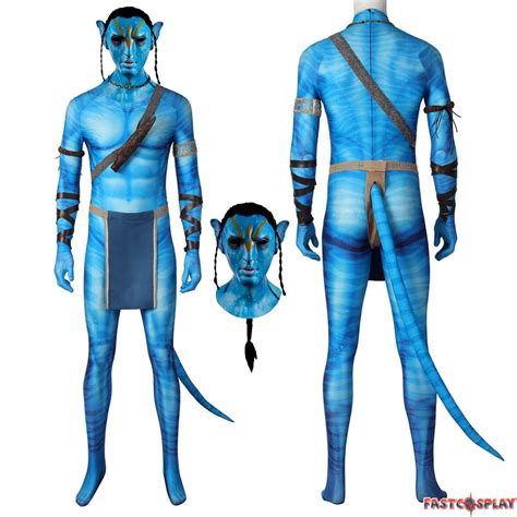 Avatar 2 The Way of Water Jake Sully Cosplay Jumpsuit