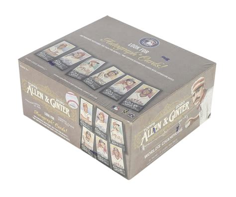 2020 Topps Allen And Ginter X Baseball Hobby Box Da Card World