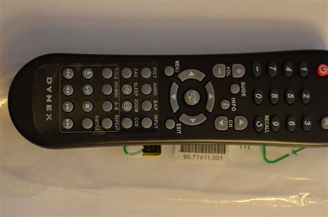 Dynex Lcd Tvdvd Combo Remote Control 9071v11001 9071v11001 Supplied