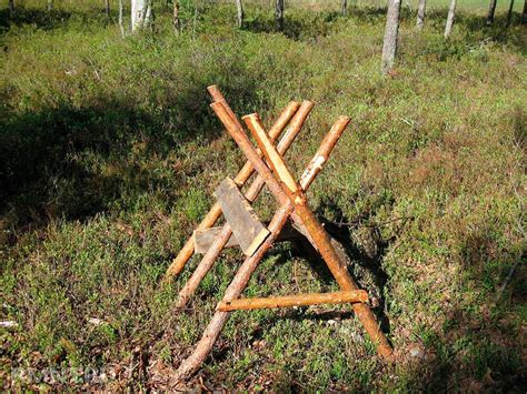 Козлы для распиловки дров своими руками