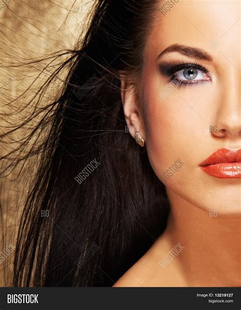 Attractive Brunette Image Photo Free Trial Bigstock