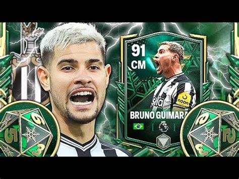 IS HE A GOOD CM 91 OVR WINTER WILDCARDS PLAYER BRUNO GUIMARÃES