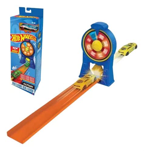Pista Hot Wheels Girar Marcar Carrinho Corrida Original MercadoLivre