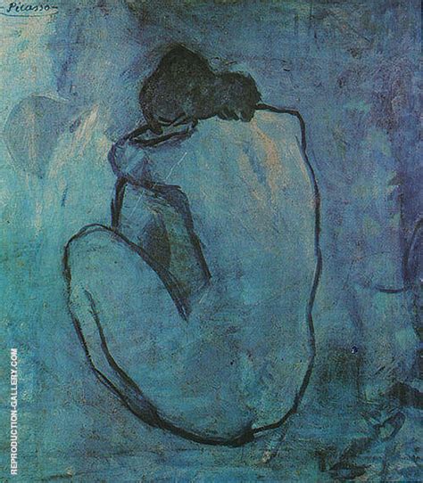 Blue Nude 1902 By Pablo Picasso Oil Painting Reproduction