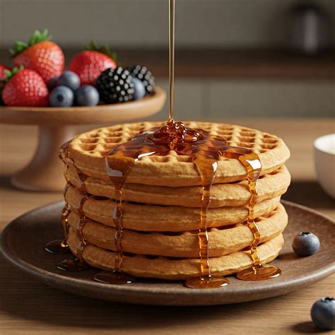 Waffle Simples e Crocante: O Segredo do Café da Manhã Perfeito! - Tudo