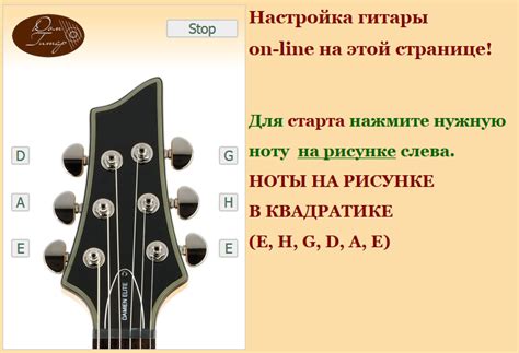 Настройка гитары - все способы настройки гитары