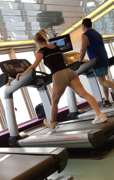 Oc Blonde Milf In Grey Shorts At The Gym Short Shorts Volleyball Forum