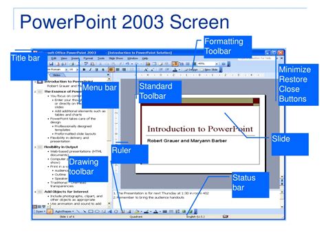 powerpoint  user interface  techniques