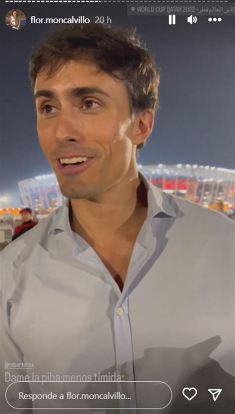 “Realmente me enamoró”: Argentina que “joteó” en vivo a Roberto Cox