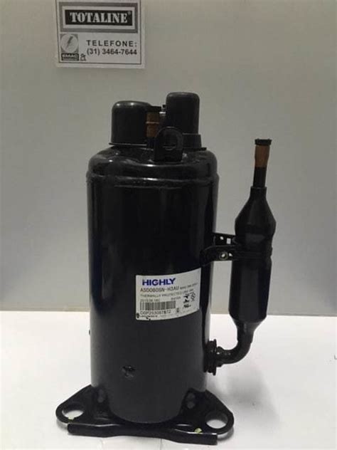 COMPRESSOR ROTATIVO HIGHLY 9000 BTU R410 220v 60hz 1Ph ASD080SN H3AU