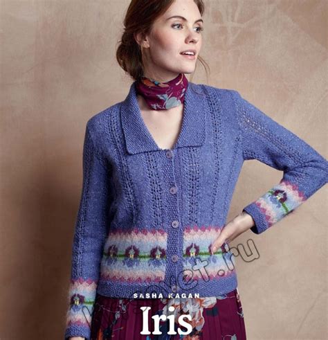 Вязание жакета Iris - Хитсовет