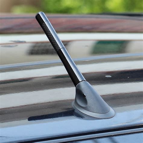 4.7 tommer bil tag antenne kulfiber kort stubby ma... – Grandado
