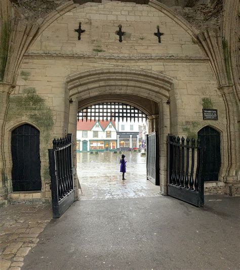 The Abbey Gate 14th Century Bury St Edmunds Rebuilt In T Flickr