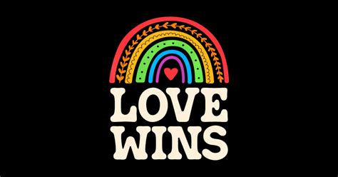 LGBTQ Love Wins Gay Pride LGBT Ally Flag Lgbt Ally Flag Sticker TeePublic