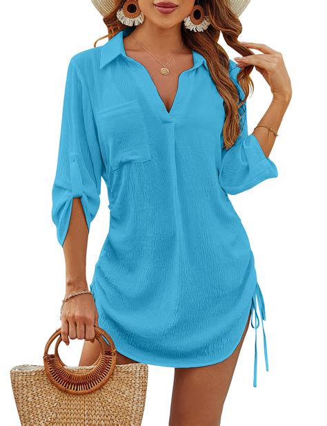 Blooming Jelly Womens Bathing Suit Cover Ups Bikini Swimsuit Coverup