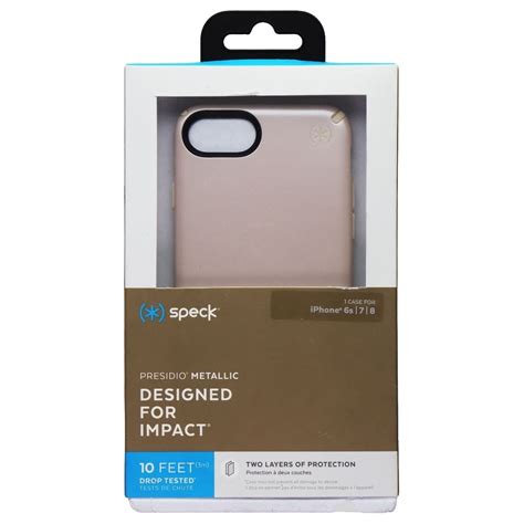 Speck Presidio Metallic Series Case For Iphone S Nude Gold Walmart