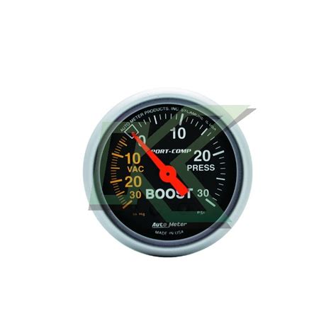 Medidor Presion Turbo Boost Psi Sport Comp Autometer