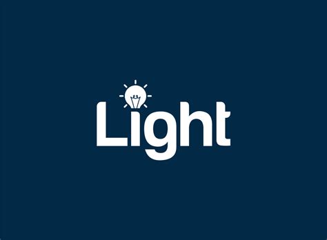 light logo design  sale behance