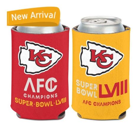 Afc Champions Kansas City Chiefs Duel Color Can Cooler 12 Oz