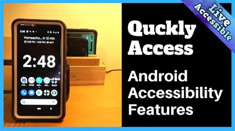 Android Accessibility Shortcut Quickly Access Accessibility Features Liveaccessible Youtube