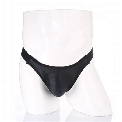 Mens Sexy Backless Thong Exotic Wetlook Lingerie Bulge Penis Pouch G String Panties Low Rise