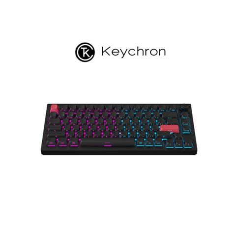 Promo Keychron Q Max Qmk Via Hot Swappable Wireless Fully Assembled Knob Side Printed