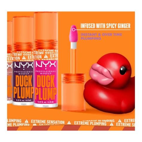 Nyx Professional Makeup Duck Plump Lip Gloss Nude Swings Fl Oz Kroger
